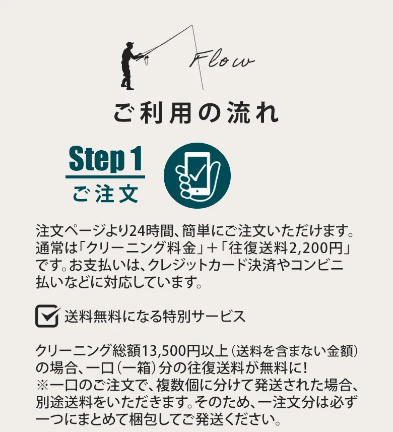 ご利用の流れ
